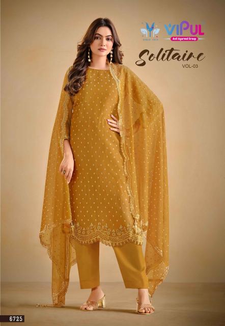 Vipul solitaire vol 3 wholesale dealers for dress materials in kerala